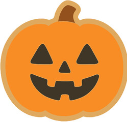 Halloween Pumpkin � Cute Jack-O�-Lantern Illustration