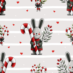 christmas seamless pattern