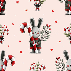 christmas seamless pattern