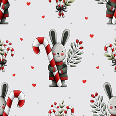 christmas seamless pattern