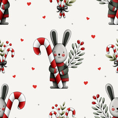 christmas seamless pattern
