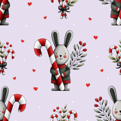 christmas seamless pattern