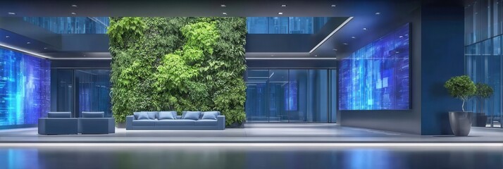 biophilic office design efficient plan future innovation sustainable open layout promoting financial success