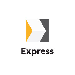 Fast Delivery Express Logo Vector Illustration