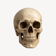 Fototapeta premium Realistic human skull model