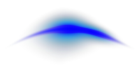 Abstract Blue Light Swirl Transparent Background Overlay