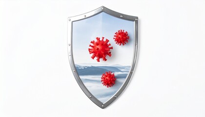 shield with swords