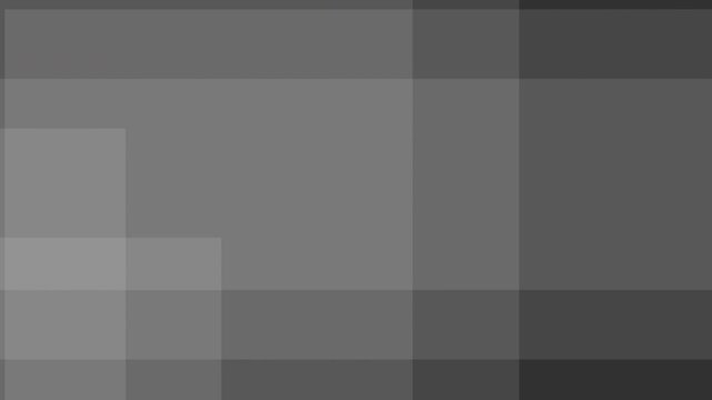 Abstract loopable background of overlapping gray rectangles in motion, subtle geometric pattern - presentations, overlays, and other design projects - clean and modern backdrop. mov