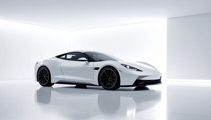 white car on the road