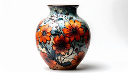 vase isolated on white background