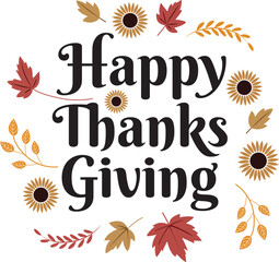 Thanksgiving vector illustration