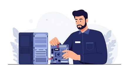 Computer Repair Technician - Hardware Upgrade and Maintenance