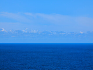 Obraz premium Horizonte en el mar mediterraneo