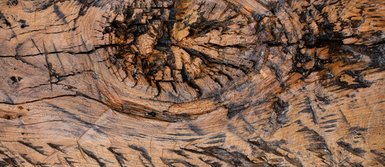 old wooden texture with brown natural pattern as a background