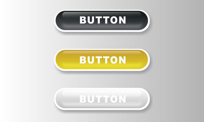buttons for web vector