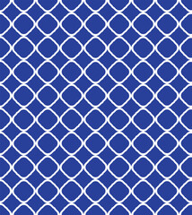 Two-color seamless geometric pattern, theme for notebooks, rugs, cups, notepads and more.