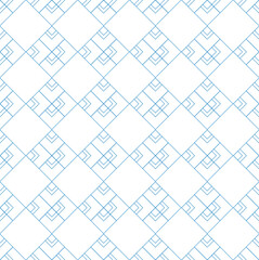 Two-color seamless geometric pattern, theme for notebooks, rugs, cups, notepads and more.
