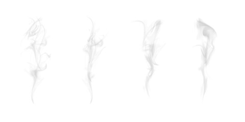 Realistic Smoke Texture PNG Background.