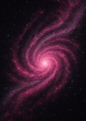 Vibrant cosmic spiral galaxy wallpaper.