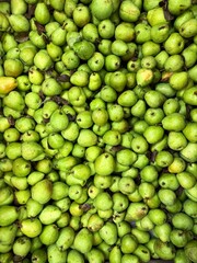 green pears