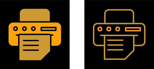 Printer Vector Icon