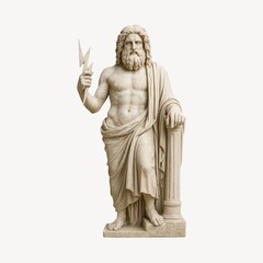 Obraz premium Ancient Greek god statue
