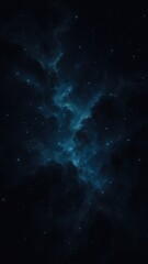 Obraz premium Ethereal cosmic nebula mobile wallpaper