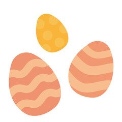 easter eggs icon, isometric style