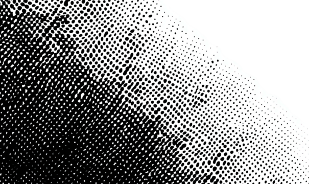 A textured grayscale abstract, featuring diagonal patterns and contrasting black and white areas