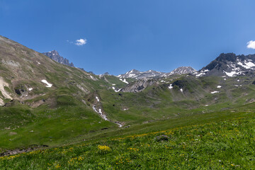 Fototapeta premium Arves massif, Savoie , French Alps 