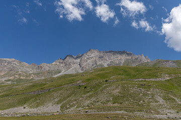 The Arves massif are a massif in the French Alps 