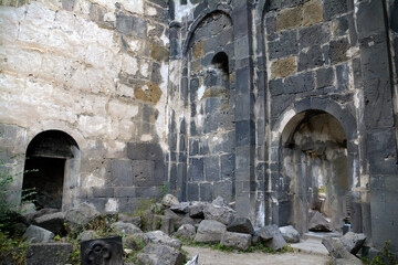 Armenian Church. The Armenian Apostolic Church of Kobayr in the Lori region, Alaverdi. A monastic...