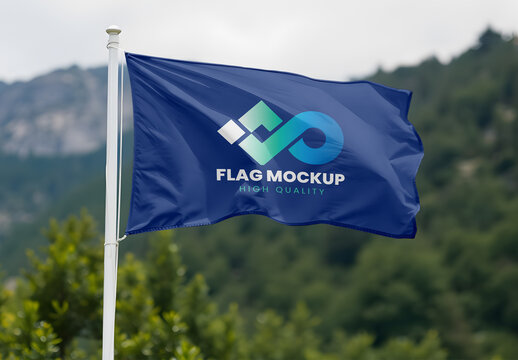 Flag Mockup 66