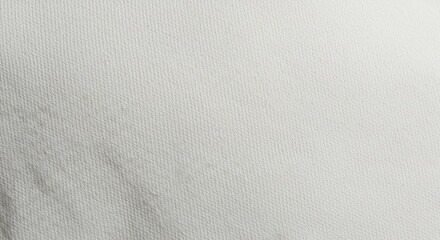 Fototapeta premium Soft Grey Textured Surface Blending into Clean White Minimalist Background.