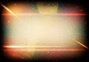 Abstract Vintage Film Texture Background with Scratches