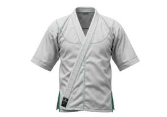 Isolated Martial Arts Uniform Ready for Training and Sparring, Sports Apparel for Competition