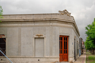 Obraz premium old building with windows