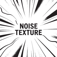Vector art of abstract noise texture with radiating lines