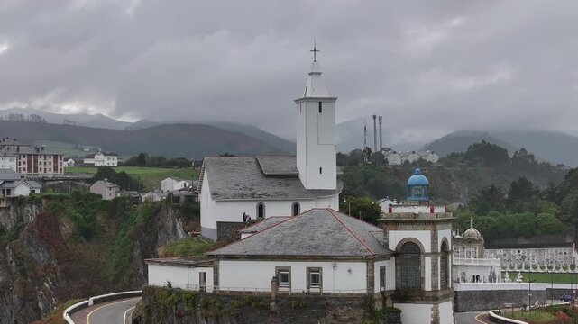 Faro de Luarca en la Comarca del Vald&eacute;s, Asturias
