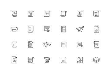 Document File Icon for Office and Data Management
