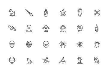 Horror Icon for Scary Movie and Halloween Theme