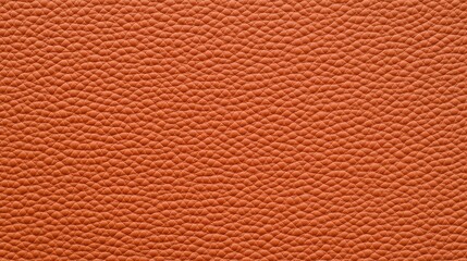 High-Quality Close-Up Texture of Smooth Orange Leather Background for Design and Artistic Projects Use