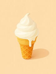 ice cream vector illustration