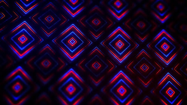 Rectangular Colorful Lines pattern