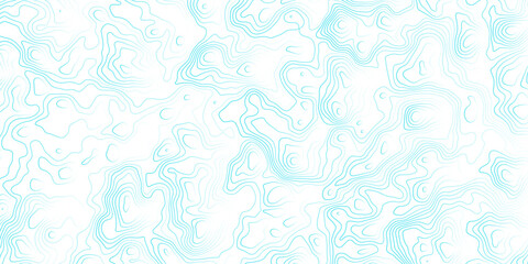 A digital contour map pattern in gradient teal tones, creating a 3D illusion of terrain elevation and valleys. Perfect for backgrounds, mapping themes, or futuristic visualization.