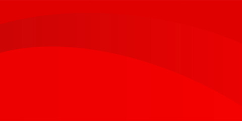Abstract background with a gradient of red shades, featuring multiple curved layers that create a sense of depth and movement. Vector illustration