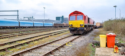 Freight Train Locomotive