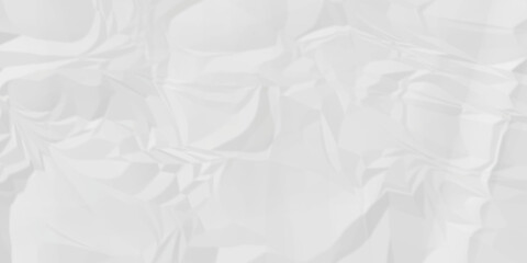 Crumple crushed aged white obsolete rumple craft design. wrinkle ripped creased white crumple aged closeup recycled document grunge paper background.	
