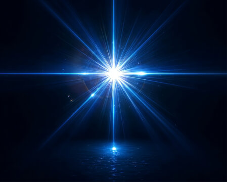 Bright sunlight PNG with star shine, space flare, and glowing flash. Use this PNG sparkle for vector light effects or cosmic scenes. A vivid PNG perfect for radiant designs - Powered by Adobe