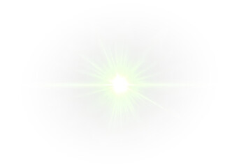 Star sparkle light effect isolated on transparent background. Glowing silver white light. Shining star, light spark with rays. Light sparkle bling effect. Light PNG. Flare light, lens flare 
